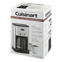 Load image into Gallery viewer, Cuisinart Brew Central 12 Cup Programmable Stainless Steel Coffee Maker
