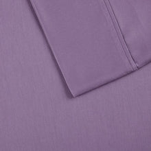 Load image into Gallery viewer, Comfort Classics 800 Thread Count Cotton Rich Sateen Sheet Set, Purple, Queen
