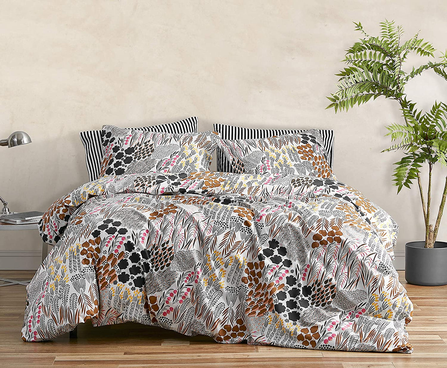Marimekko Pieni Letto Comforter Set, Queen, Multi, EC1025