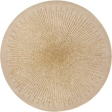 Load image into Gallery viewer, SAFAVIEH Soho Collection 6&#39; x 6&#39; Round Beige / Beige Handmade Premium Wool &amp; Viscose Area Rug

