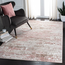 Load image into Gallery viewer, Meadow Collection Modern Abstract Area Rug, 5'3" x 7'6", Beige/Pink
