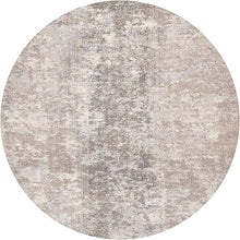 Load image into Gallery viewer, Madison Collection 10&#39; x 10&#39; Round Grey/Beige Modern Abstract Non-Shedding Entryway Foyer Living Room Bedroom Kitchen Area Rug
