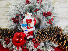 Load image into Gallery viewer, Santa's Workshop 12" Hanukkah Santa, RED
