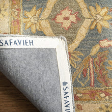 Load image into Gallery viewer, SAFAVIEH Anatolia Collection 2&#39; x 3&#39; Light Blue/Ivory Handmade Traditional Oriental Premium Wool Accent Rug
