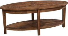 Load image into Gallery viewer, 48&quot; Oval Coffee Table, Natural
