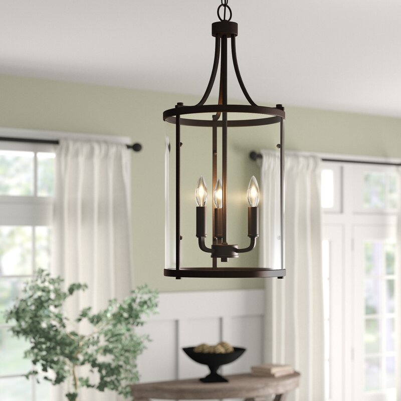 Aadhya 3 - Light Lantern Cylinder Pendant 7590