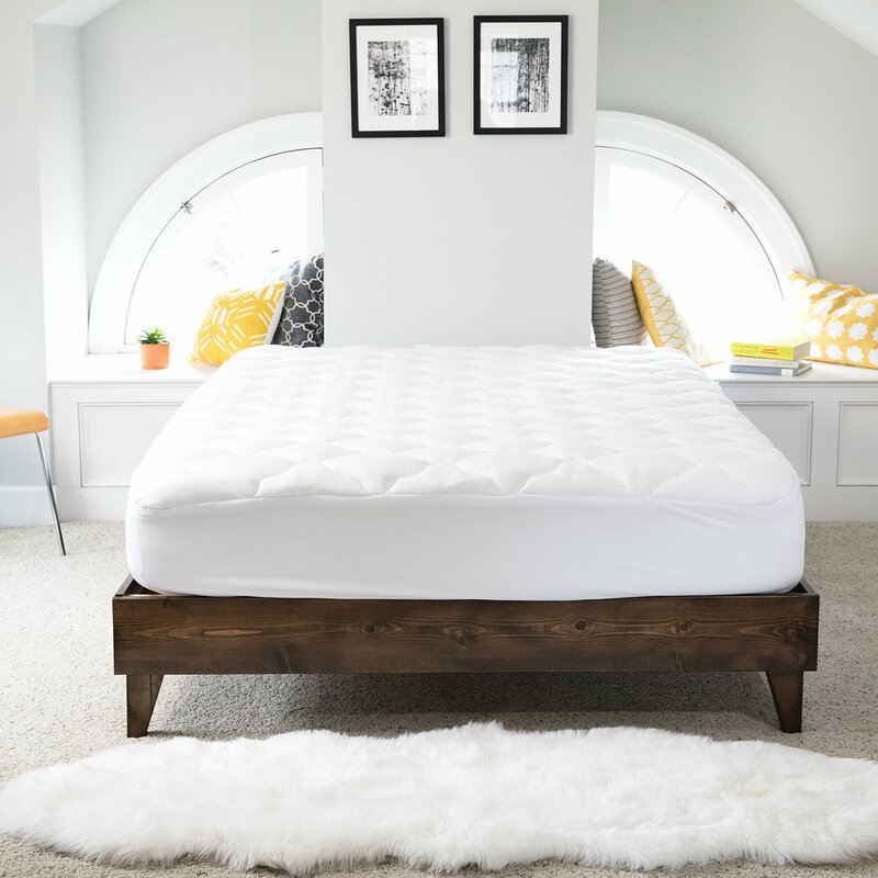 Aadhya Extra Plush Luxury Hotel Polyester TWIN Mattress Pad B67 297