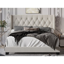 Load image into Gallery viewer, Aadvik Upholstered Bed, King
