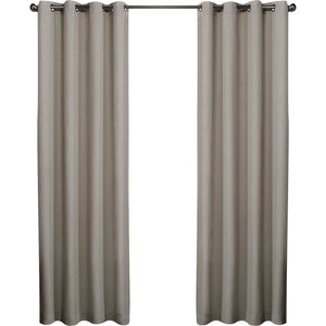 Aaliyah Solid Color Semi-Sheer Grommet Curtain Panel (Set of 2) GL1611