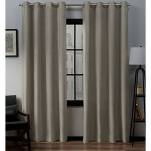 Load image into Gallery viewer, Aaliyah Solid Color Semi-Sheer Grommet Curtain Panel (Set of 6) GL1253
