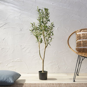 Aarav Artificial Olive Tree in Pot 7158RR