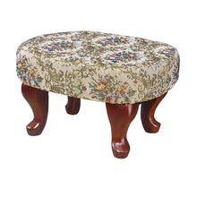 Load image into Gallery viewer, Aariz 9.5&#39;&#39; Tall Solid Wood Accent Stool
