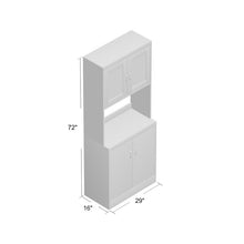 Load image into Gallery viewer, White Aaronsburg 72&quot; Kitchen Pantry 5589RR
