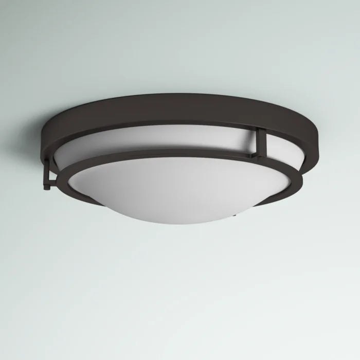 Aaru Glass Flush Mount