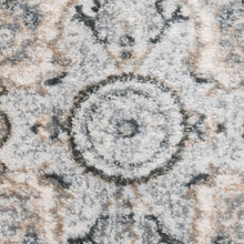 Load image into Gallery viewer, Aayran Power Loom Performance Gray Rug, Square 6&#39;7&quot;
