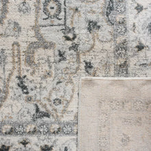 Load image into Gallery viewer, Aayran Power Loom Performance Gray Rug, Square 6&#39;7&quot;
