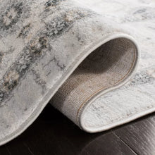 Load image into Gallery viewer, Aayran Power Loom Performance Gray Rug, Square 6&#39;7&quot;
