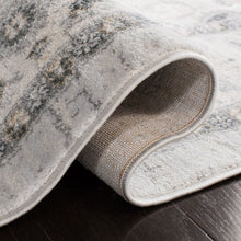 Load image into Gallery viewer, Aayran Power Loom Performance Light Gray Rug, Square 6&#39;7&quot;
