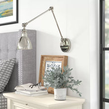 Load image into Gallery viewer, Polished Nickel Abagail 1 - Light Dimmable Swing Arm
