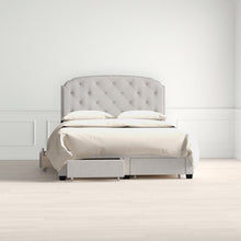 Load image into Gallery viewer, Beige Abbingt Upholstered Headboard Queen #2029HW
