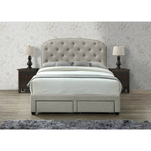 Load image into Gallery viewer, Beige Abbingt Upholstered Headboard Queen #2029HW
