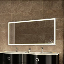 Load image into Gallery viewer, 60&quot; x 36&quot; Abbotsford Frameless Lighted Bathroom / Vanity Mirror 5836RR
