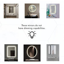 Load image into Gallery viewer, 60&quot; x 36&quot; Abbotsford Frameless Lighted Bathroom / Vanity Mirror 5836RR
