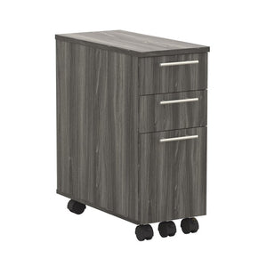 Aberdeen 11'' Wide 3 -Drawer Mobile Vertical Filing Cabinet