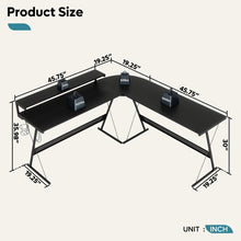 Load image into Gallery viewer, Abeyta Reversible L-Shape Gaming Desk *AS-IS*
