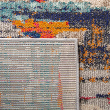 Load image into Gallery viewer, Abingt Abstract Area Rug in Ivory/Multi, Rectangle 6&#39; x 9&#39;
