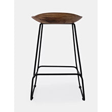 Load image into Gallery viewer, Abington Solid Wood 24&quot; Counter Stool (Set of 2)
