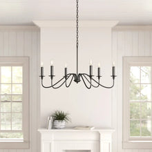 Load image into Gallery viewer, Ableton 6 - Light Candle Style Classic / Traditional Chandelier 36 x 19
