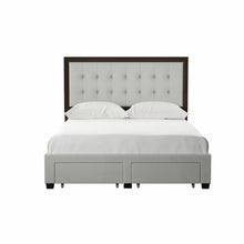 Load image into Gallery viewer, Abril Queen Tufted Low Profile Storage Standard Bed
