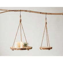 Load image into Gallery viewer, Abston Paulownia Wood Hanging Planter (164MM)

