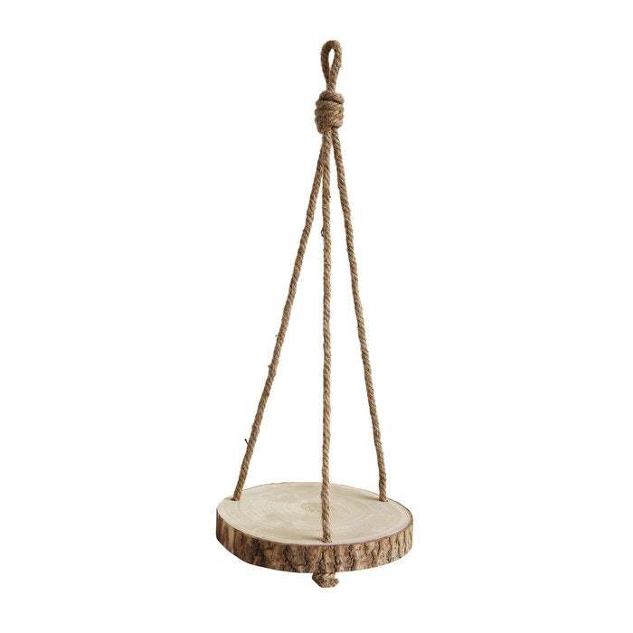 Abston Paulownia Wood Hanging Planter (164MM)