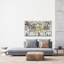 Load image into Gallery viewer, 30&quot; H x 40&quot; W x 1.5&quot; D Abstract IX by Salvatore Principe - Wrapped Canvas
