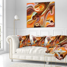 Load image into Gallery viewer, Abstract Structure Art Square Pillow Cover &amp; Insert
