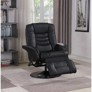 Accalia 33'' Wide Faux Leather Manual Swivel Standard Recliner