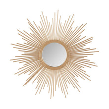 Load image into Gallery viewer, 14.5&quot; x 14.5&quot; Gold Accent Mirror
