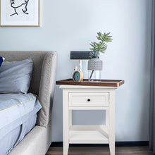 Load image into Gallery viewer, Achillefs 26&#39;&#39; Tall 1 - Drawer Nightstand in White
