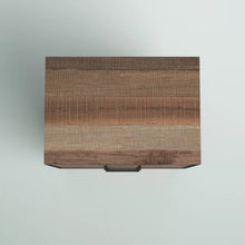 Load image into Gallery viewer, Achouhada 27&#39;&#39; Tall 2 - Drawer Nightstand in Natural Oak/Dark Brown
