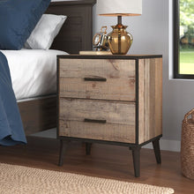 Load image into Gallery viewer, Achouhada Solid + Manufactured Wood Nightstand
