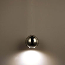 Load image into Gallery viewer, Polished Nickel Acid 1 - Light Single Globe LED Pendant MRM3755
