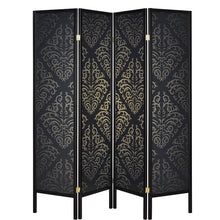 Load image into Gallery viewer, Black Ackerly 4 Panel 5.9ft Room Divider SB1857
