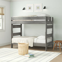 Load image into Gallery viewer, Acosta Twin Over Twin Solid Wood Standard Bunk Bed
