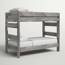 Load image into Gallery viewer, Acosta Twin Over Twin Solid Wood Standard Bunk Bed
