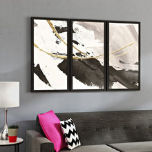 Load image into Gallery viewer, Gilded Arcs I - 3 Piece Picture Frame Photograph Print Set(2716RR)
