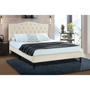 Adal King Tufted Upholstered Low Profile Bed 7141RR
