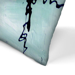 Adaliz Fleurs Turquoise Throw Pillow 2316CDR/GL