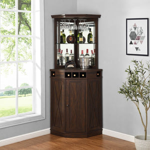 Adam Corner  Bar with Wine Storage MRM2169